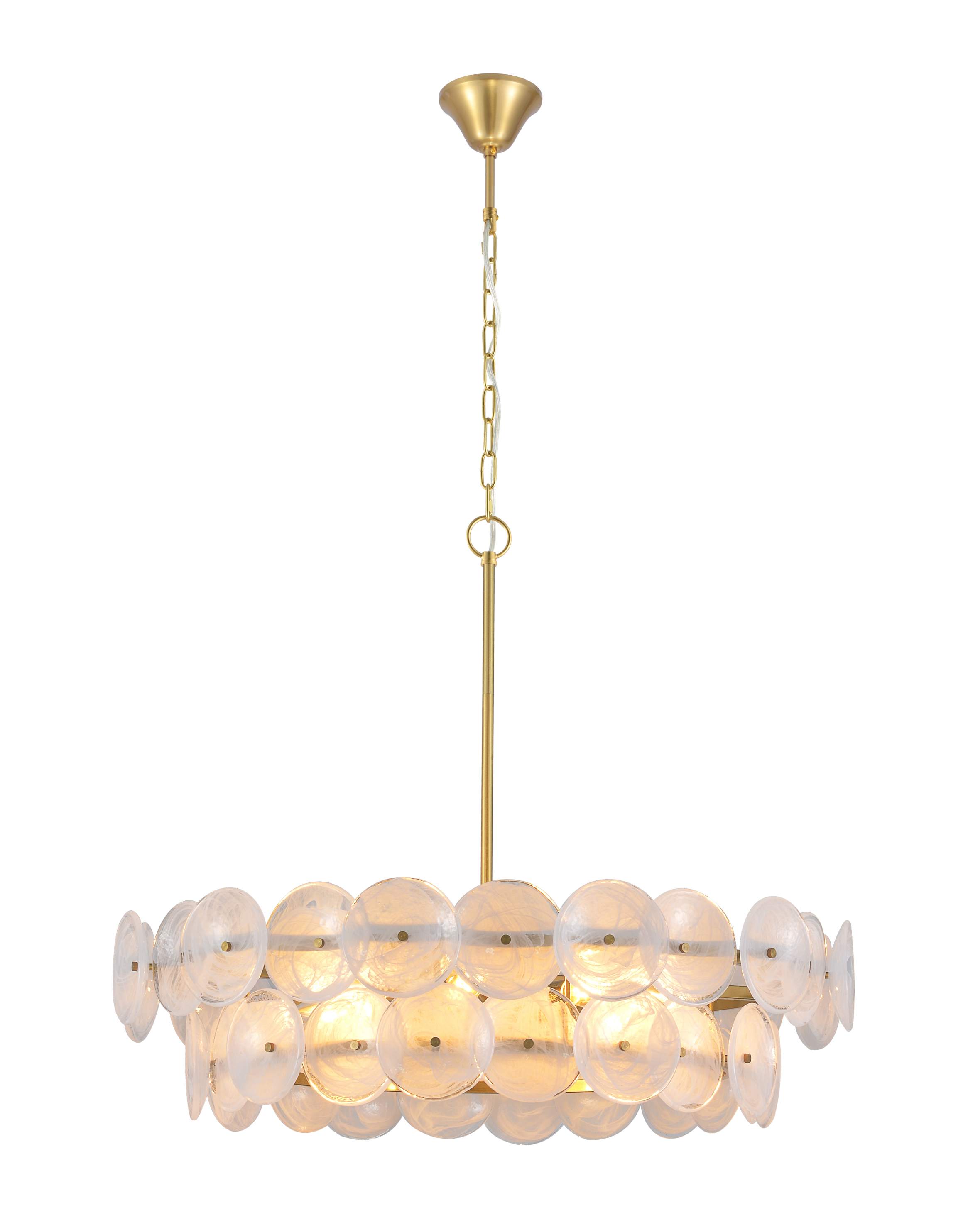 Kroonluchter SD2239-8 Wolkenglas